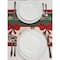 Wizardi 13.75" x 71" Festive Holiday Tree Christmas Table Runner